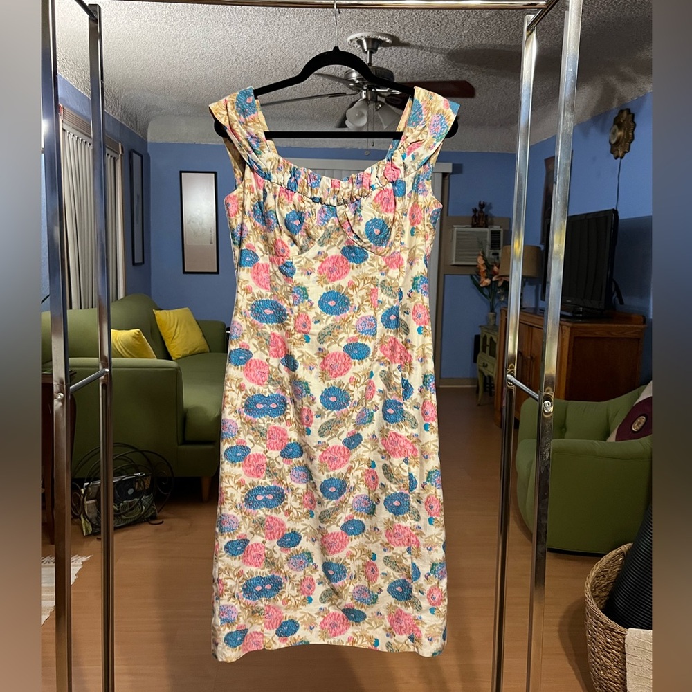 Alix of Miami 60s vintage wiggle dress B 34 W 28